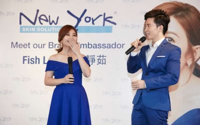 Official Launch of New York Skin Solutions Ambassador – Fish Leong