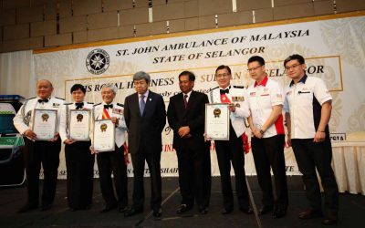 02 His Royal Highness Sultan of Selangor – Launch of First Bariatric Ambulance